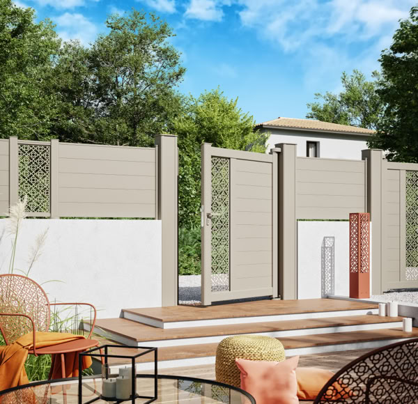 Portail et cloture maelwenn