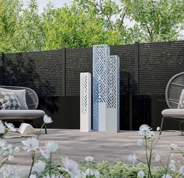 Luminaire cloture kostum